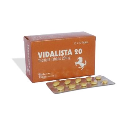 Vidalista 20 | Suggested Medication for Male Impotence